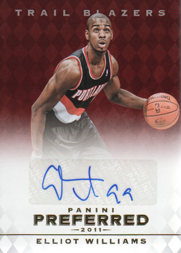 2011-12 Panini Preferred #320 Elliot Williams PS/99 AU