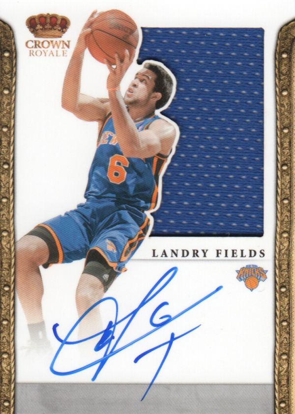2011-12 Panini Preferred #333 Landry Fields SL/99 JSY AU