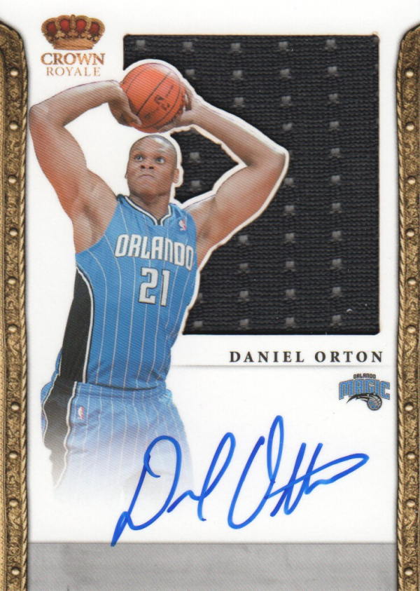 2011-12 Panini Preferred #341 Daniel Orton SL/99 JSY AU