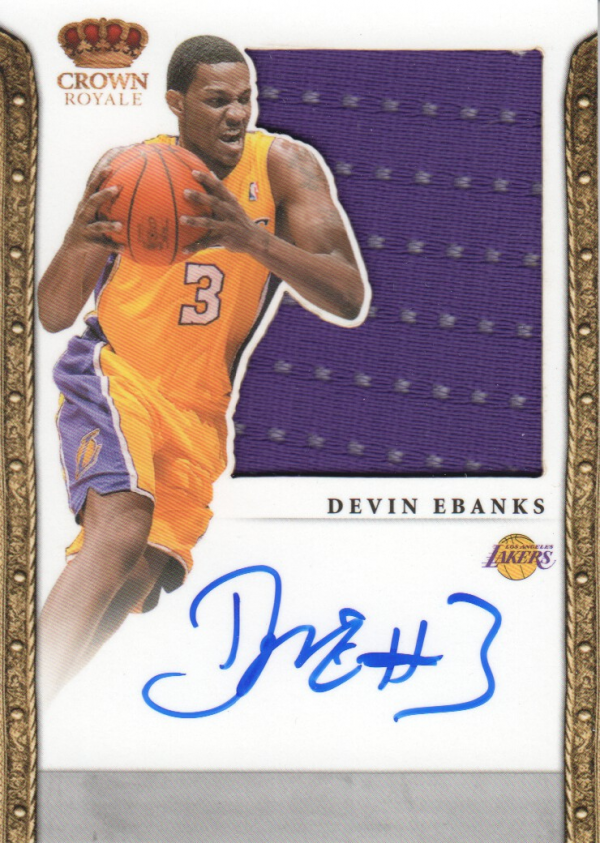 2011-12 Panini Preferred #345 Devin Ebanks SL/99 JSY AU
