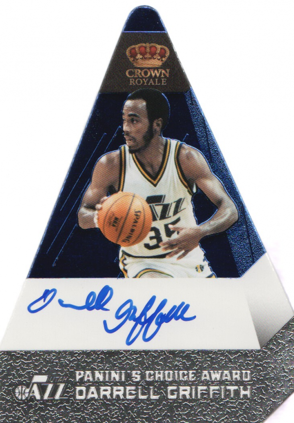 2011-12 Panini Preferred Blue #135 Darrell Griffith PC/50 AU