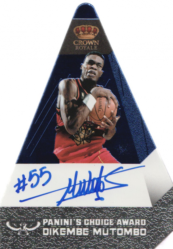 2011-12 Panini Preferred Blue #145 Dikembe Mutombo PC/50 AU