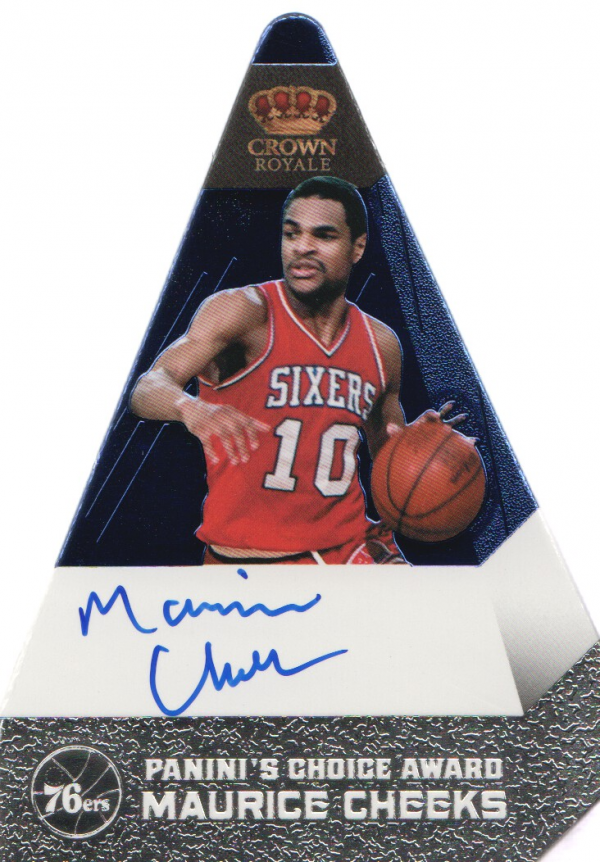 2011-12 Panini Preferred Blue #173 Maurice Cheeks PC/50 AU