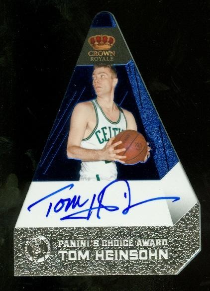2011-12 Panini Preferred Blue #192 Tom Heinsohn PC/35 AU