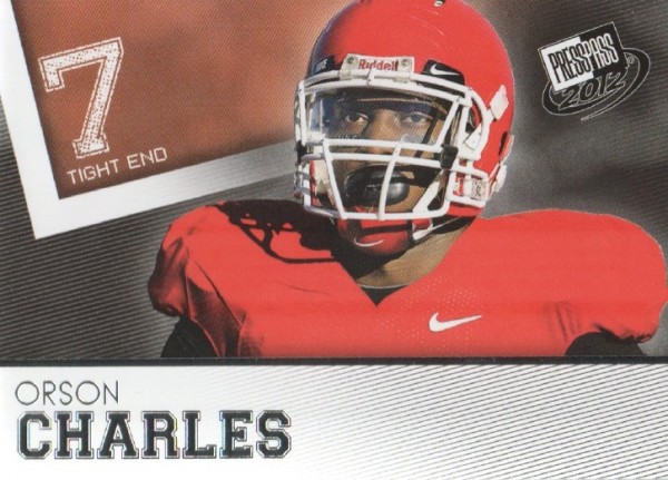 2012 Press Pass #6 Orson Charles