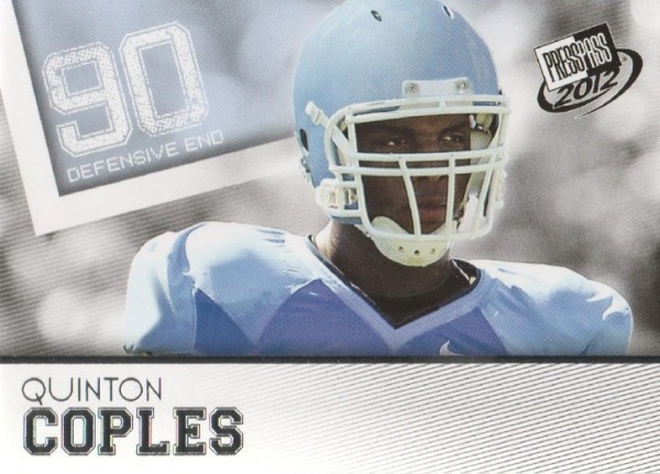 2012 Press Pass #7 Quinton Coples