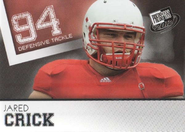 2012 Press Pass #9 Jared Crick