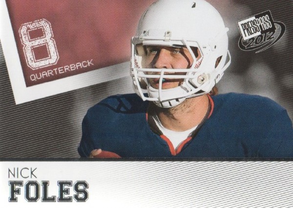 2012 Press Pass #14 Nick Foles