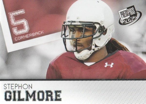 2012 Press Pass #16 Stephon Gilmore