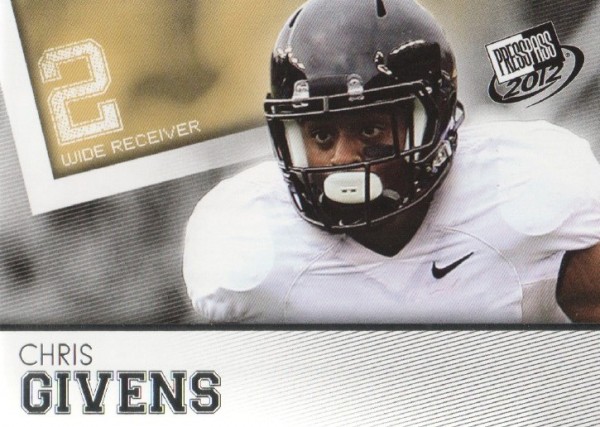 2012 Press Pass #17 Chris Givens