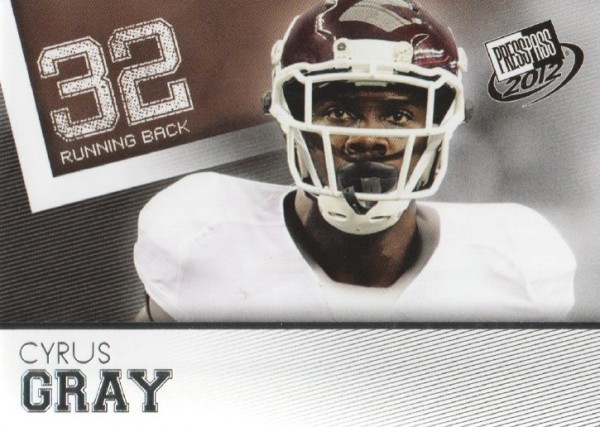 2012 Press Pass #19 Cyrus Gray