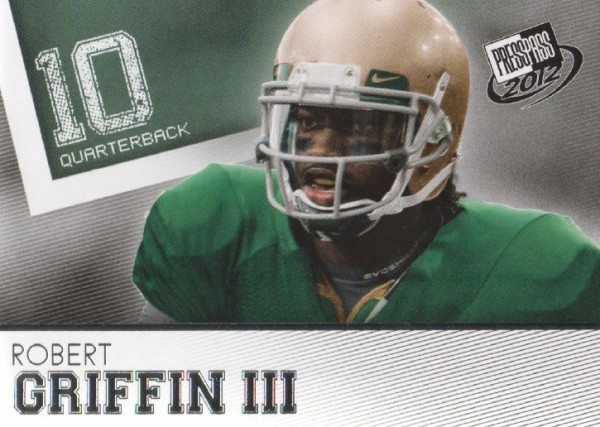 2012 Press Pass #20 Robert Griffin III