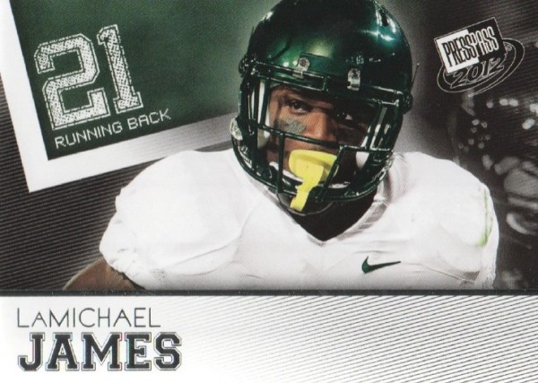 2012 Press Pass #23 LaMichael James