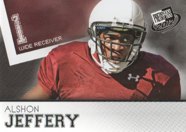 2012 Press Pass #24 Alshon Jeffery