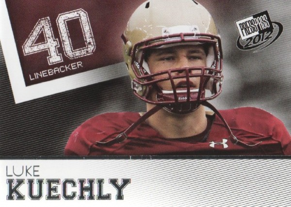 2012 Press Pass #27 Luke Kuechly