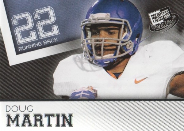 2012 Press Pass #31 Doug Martin