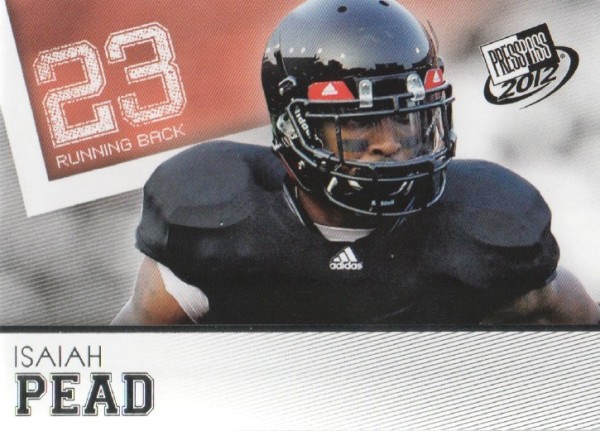 2012 Press Pass #37 Isaiah Pead