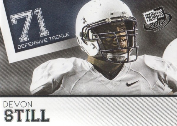 2012 Press Pass #44 Devon Still