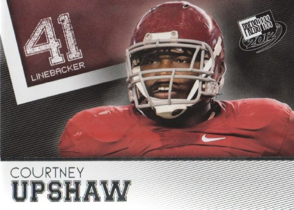 2012 Press Pass #47 Courtney Upshaw