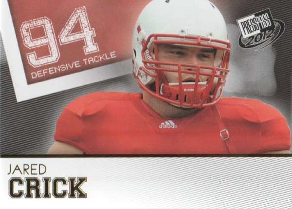 2012 Press Pass Gold #9 Jared Crick