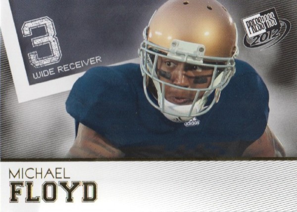 2012 Press Pass Gold #13 Michael Floyd