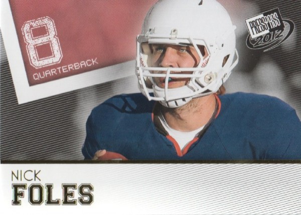 2012 Press Pass Gold #14 Nick Foles