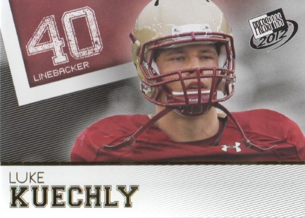 2012 Press Pass Gold #27 Luke Kuechly