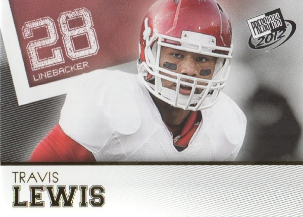 2012 Press Pass Gold #28 Travis Lewis