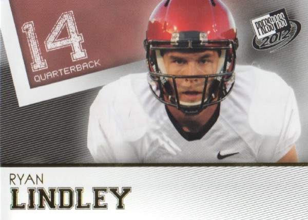 2012 Press Pass Gold #29 Ryan Lindley