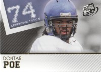 2012 Press Pass Gold #39 Dontari Poe