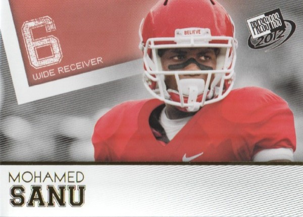 2012 Press Pass Gold #43 Mohamed Sanu