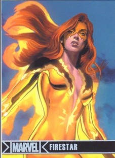2012 Marvel Greatest Heroes Silver Foil #30 Firestar