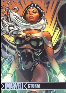 2012 Marvel Greatest Heroes Silver Foil #73 Storm