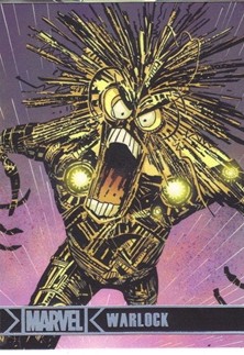 2012 Marvel Greatest Heroes Silver Foil #78 Warlock