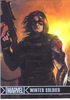 2012 Marvel Greatest Heroes Silver Foil #80 Winter Soldier