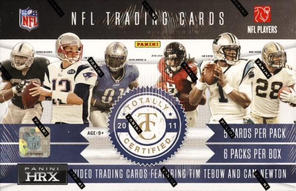 2011 Totally Certified Football Hobby Box
