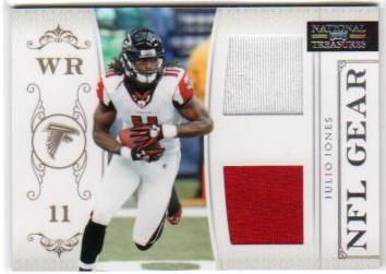 2011 Playoff National Treasures NFL Gear Combos #20 Julio Jones