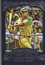 2012 Topps Gypsy Queen Framed Blue #294 Reggie Jackson