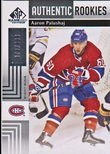 2011-12 SP Game Used #133 Aaron Palushaj RC