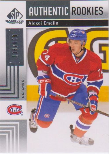 2011-12 SP Game Used #161 Alexei Emelin RC