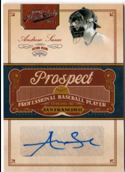 2011 Prime Cuts Prospect Signatures #AS Andrew Susac
