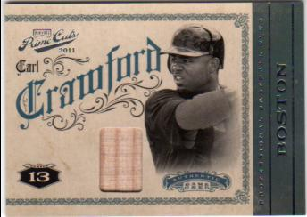 2011 Prime Cuts Materials #6 Carl Crawford/199