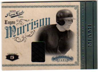 2011 Prime Cuts Materials #27 Logan Morrison/49