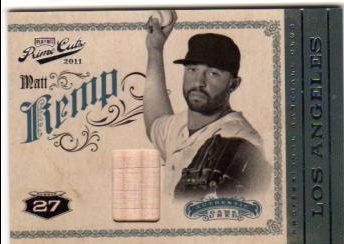 2011 Prime Cuts Materials #30 Matt Kemp/199