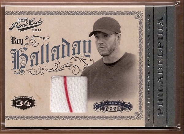 2011 Prime Cuts Materials #42 Roy Halladay/199