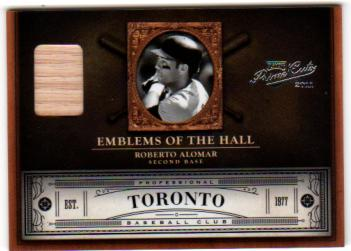 2011 Prime Cuts Emblems of the Hall Materials #3 Roberto Alomar/99