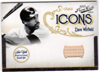 2011 Prime Cuts Icons Bats #9 Dave Winfield/99