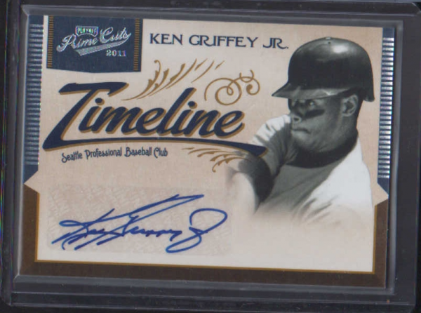 2011 Prime Cuts Timeline Signatures #22 Ken Griffey Jr./25