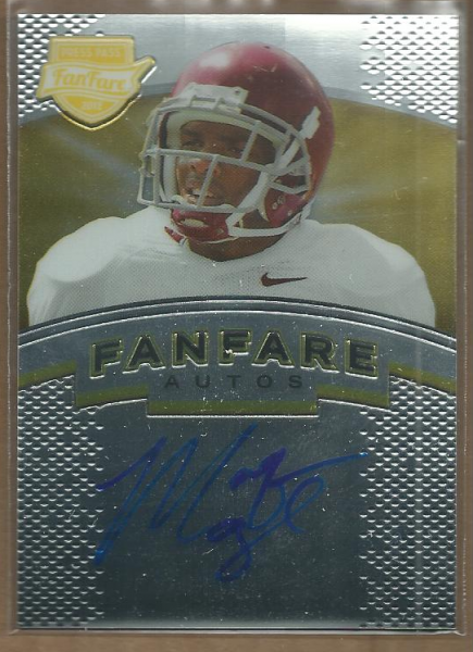 2012 Press Pass Fanfare #FFMM Marquis Maze AU