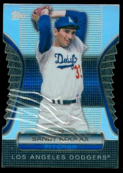 2012 Topps Golden Moments Die Cuts #GMDC11 Sandy Koufax